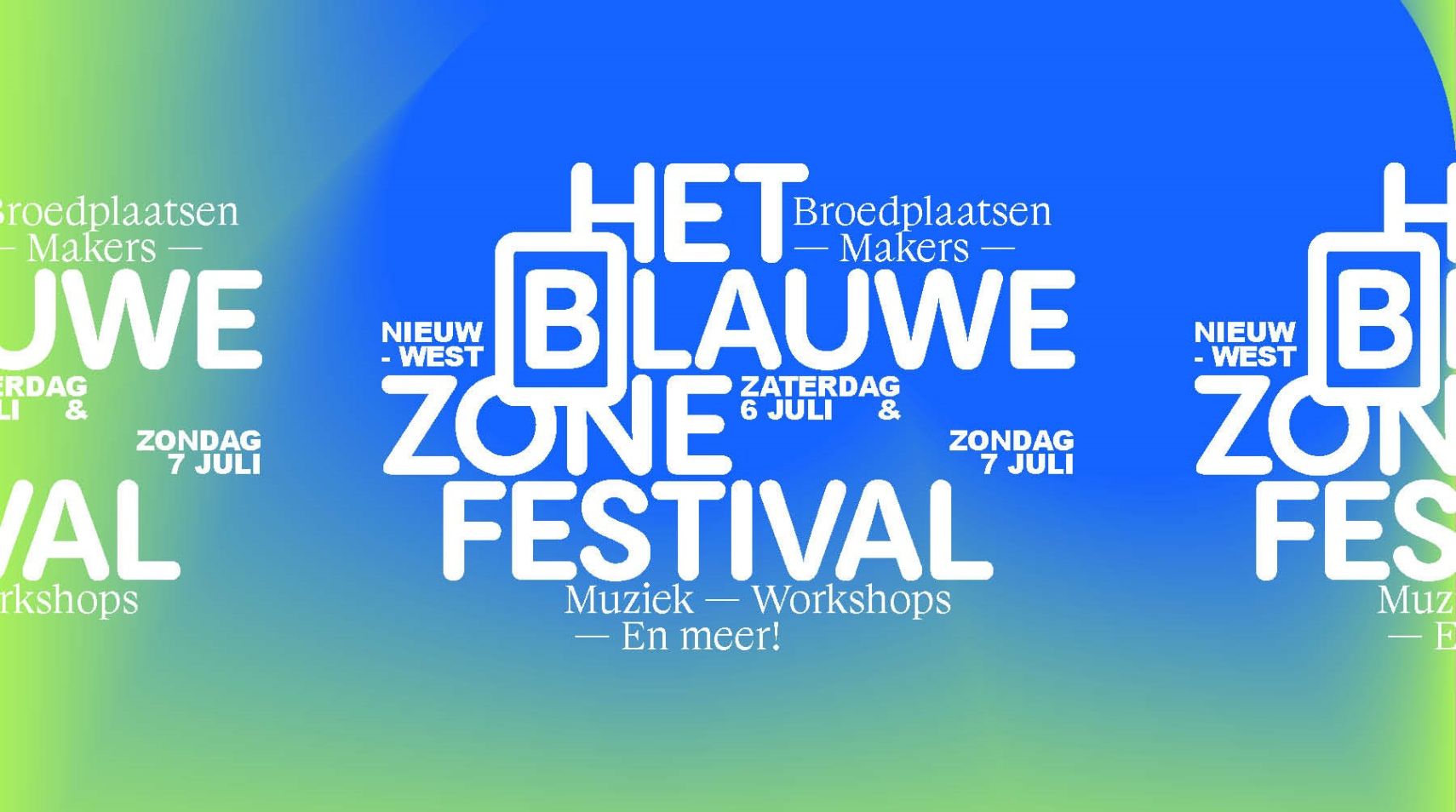 Het Blauwe Zone Festival