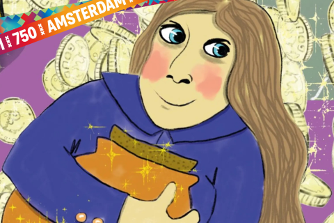 gek op goud poster