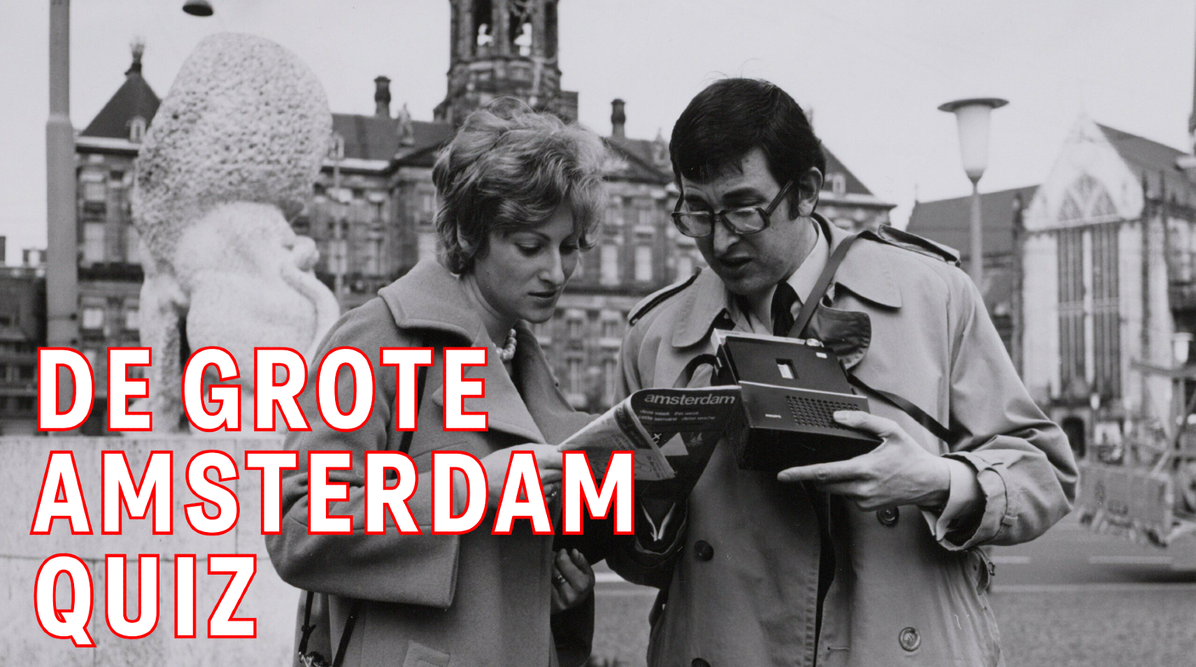 Flyer De Grote Amsterdam Quiz