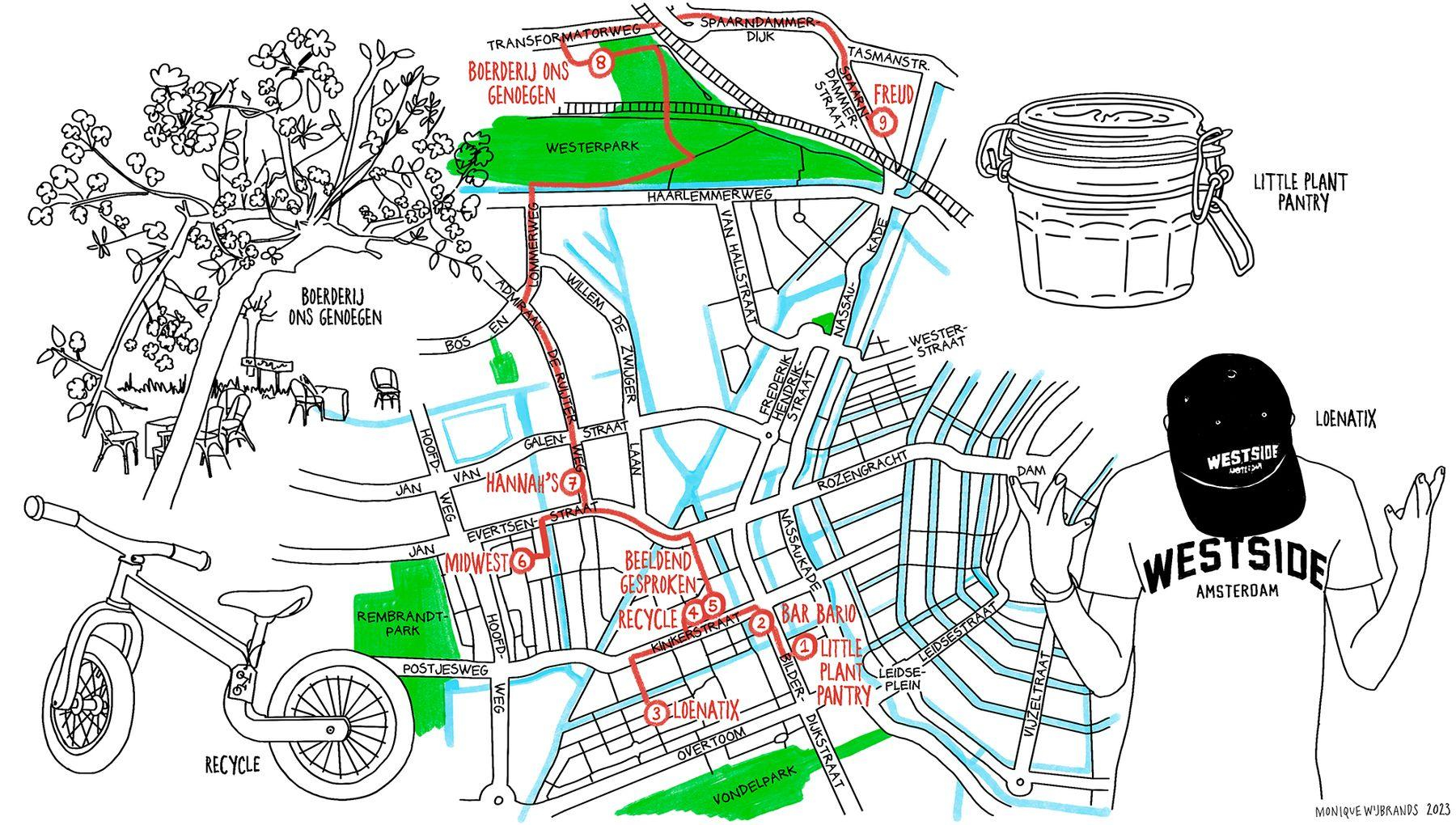 Duurzaam winkelroute West