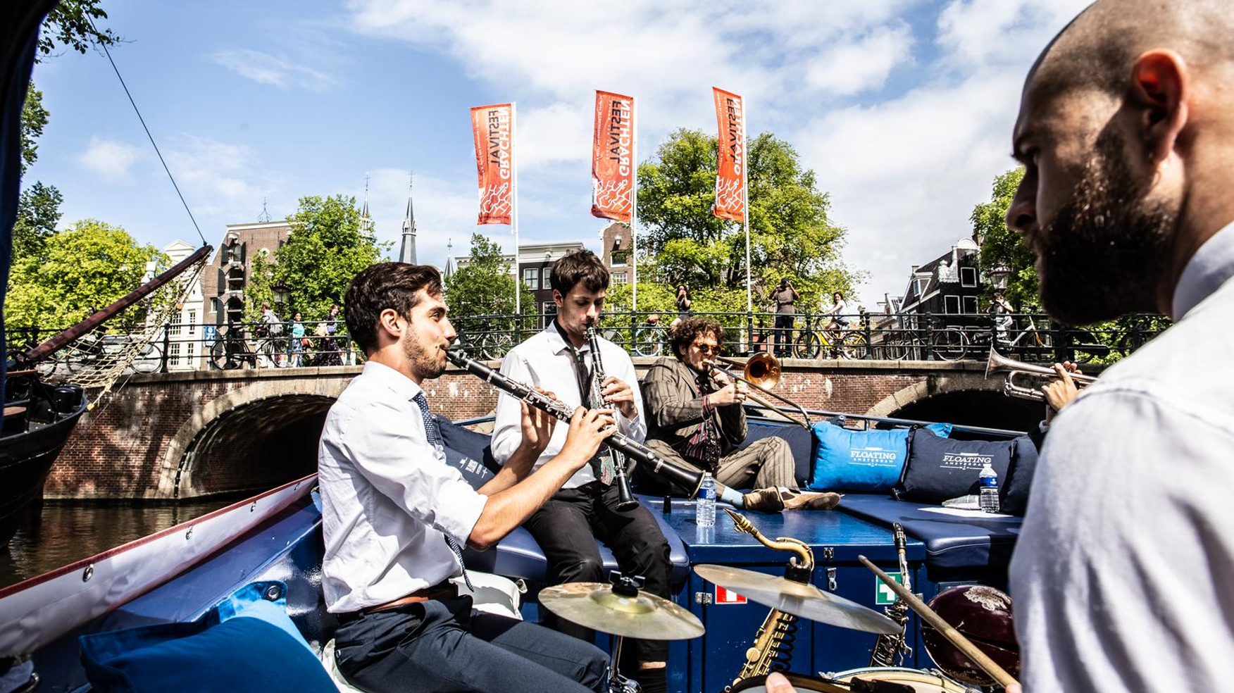 grachtenfestival concert op de gracht