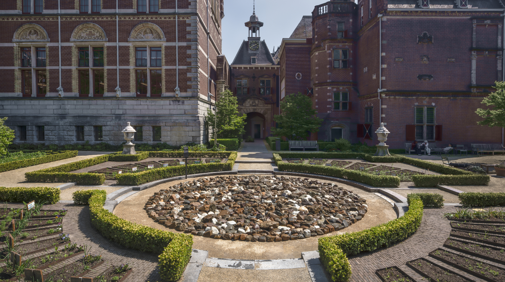 Moestuinen bij Rijksmuseum